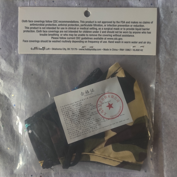 🆕 Lot of 6 Child reusable Cloth face masks (2/$15) - Picture 7 of 9